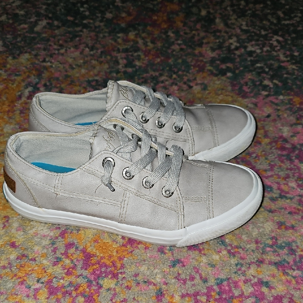 Gray Casual Sneakers